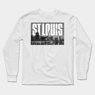 St. Louis Cityscape Long Sleeve T-Shirt